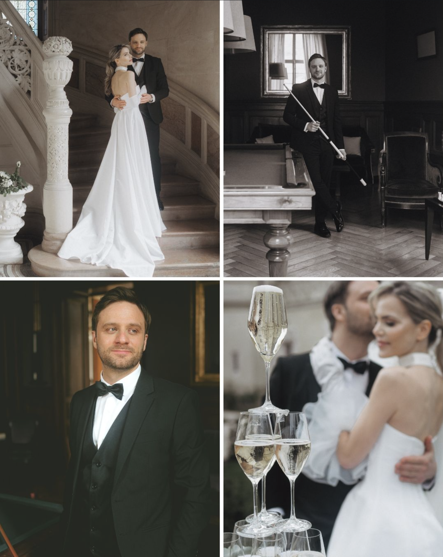 Hochzeitsmoment