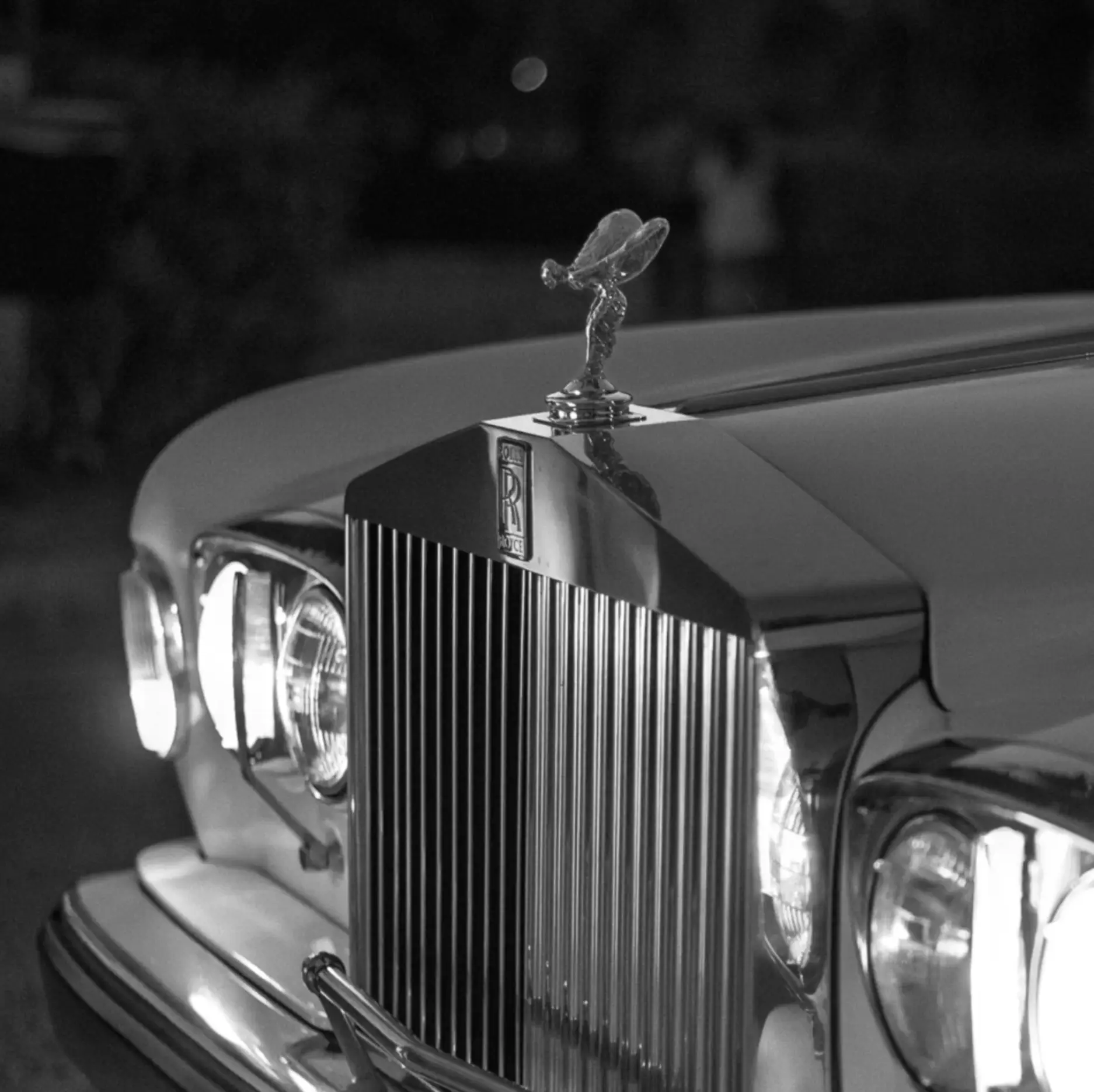 Rolls Royce Schwarzweiß